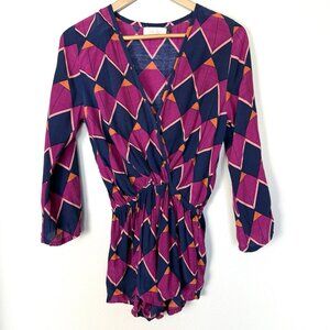 Fighting Eel Ava Sky‎ Jayna Jumper Pink Diamond Womens XS Resort Beach